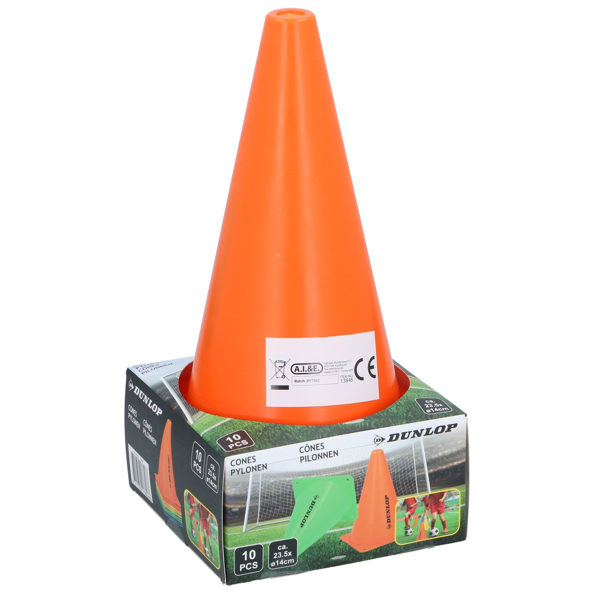 Dunlop Pionnen 10 Stuks - maximondo