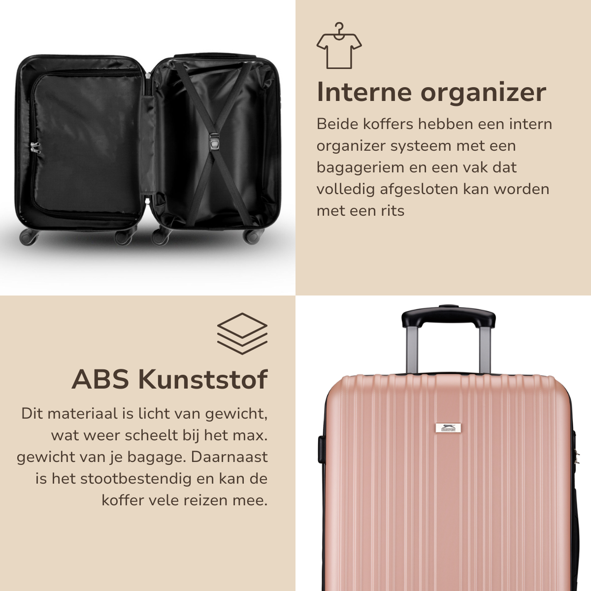 Slazenger Kofferset 2 Delig - maximondo