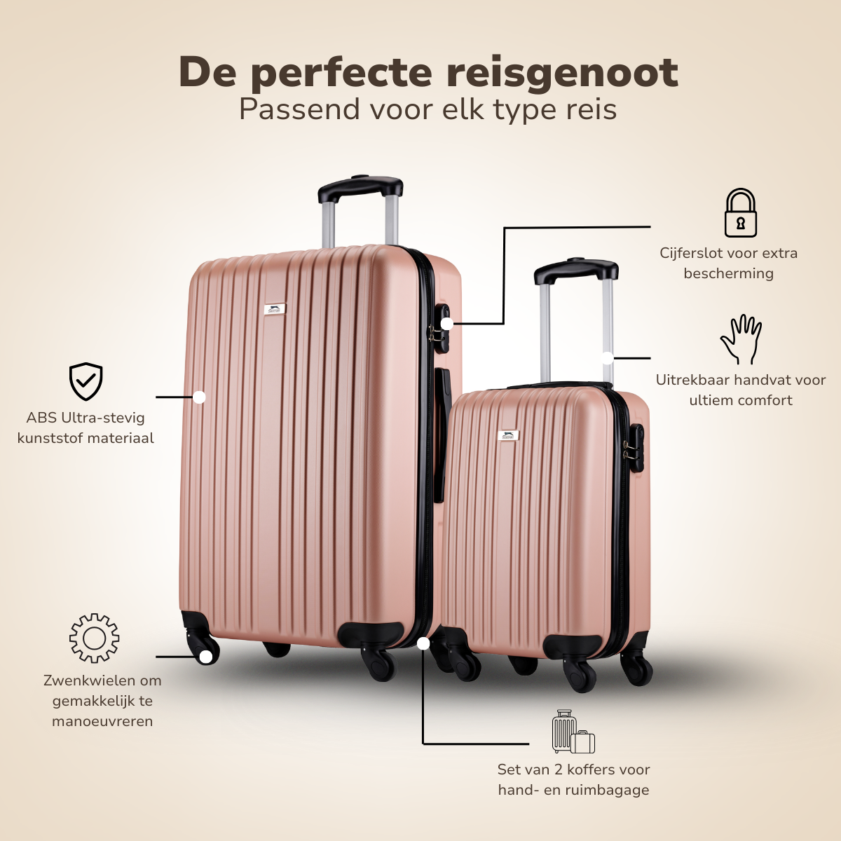 Slazenger Kofferset 2 Delig - maximondo
