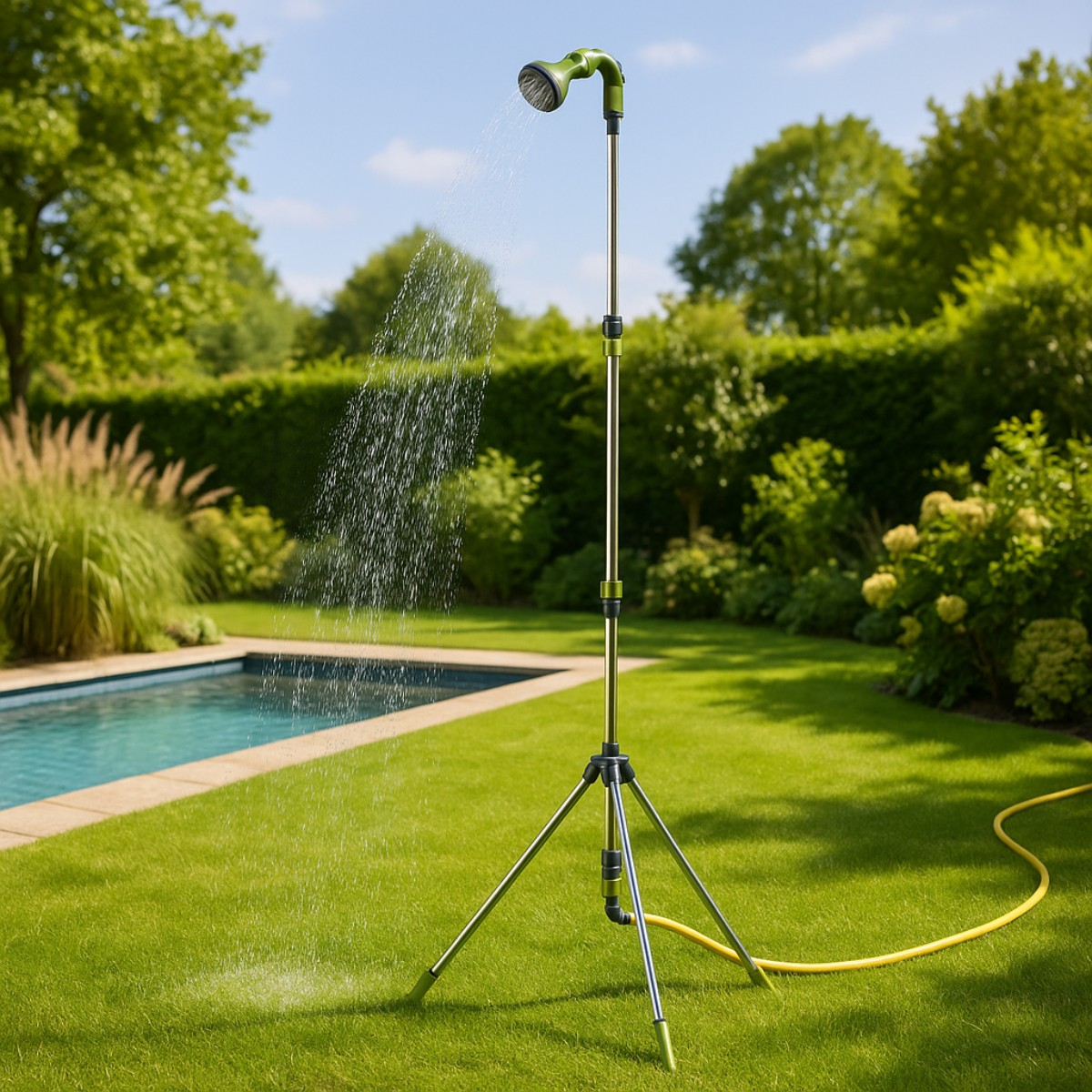 Kinzo Tuindouche met Statief - Verstelbaar tot 220 cm - maximondo