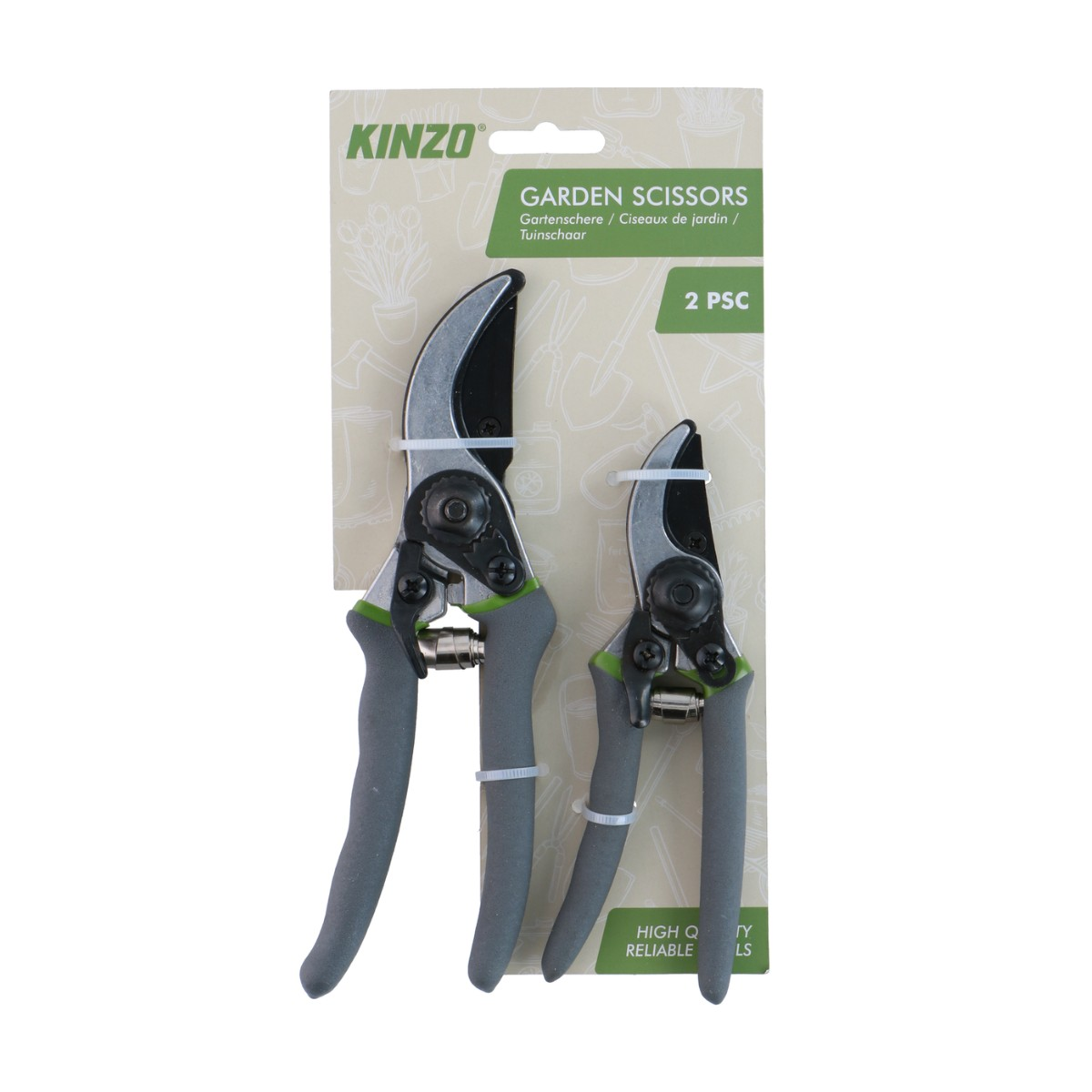 Kinzo Tuinschaar Set - 2 Stuks - maximondo
