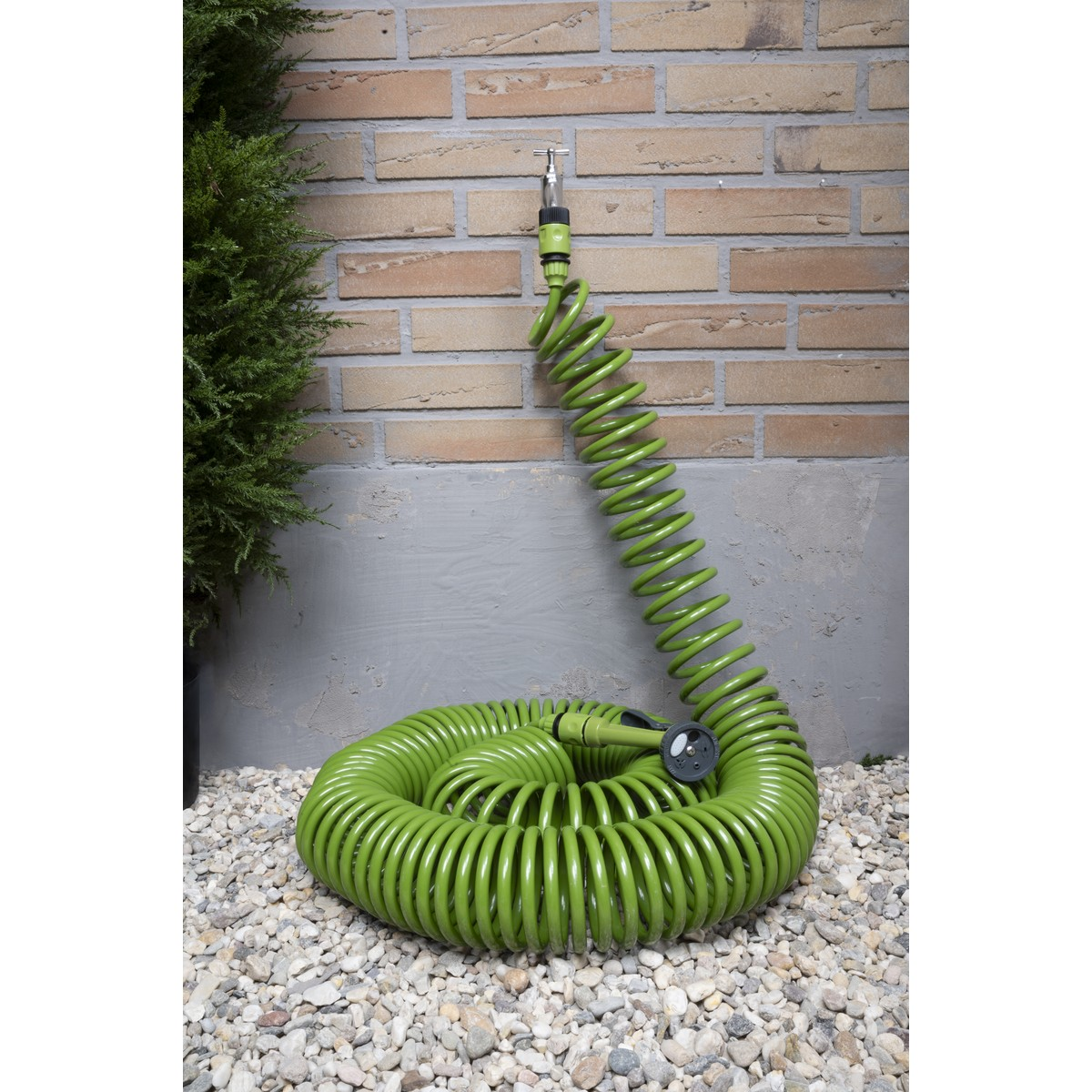 Kinzo Spiraal Tuinslang Set 30M - Automatisch Oprollend - maximondo