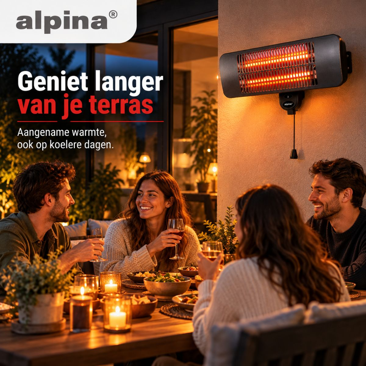 alpina Infrarood Heater - maximondo