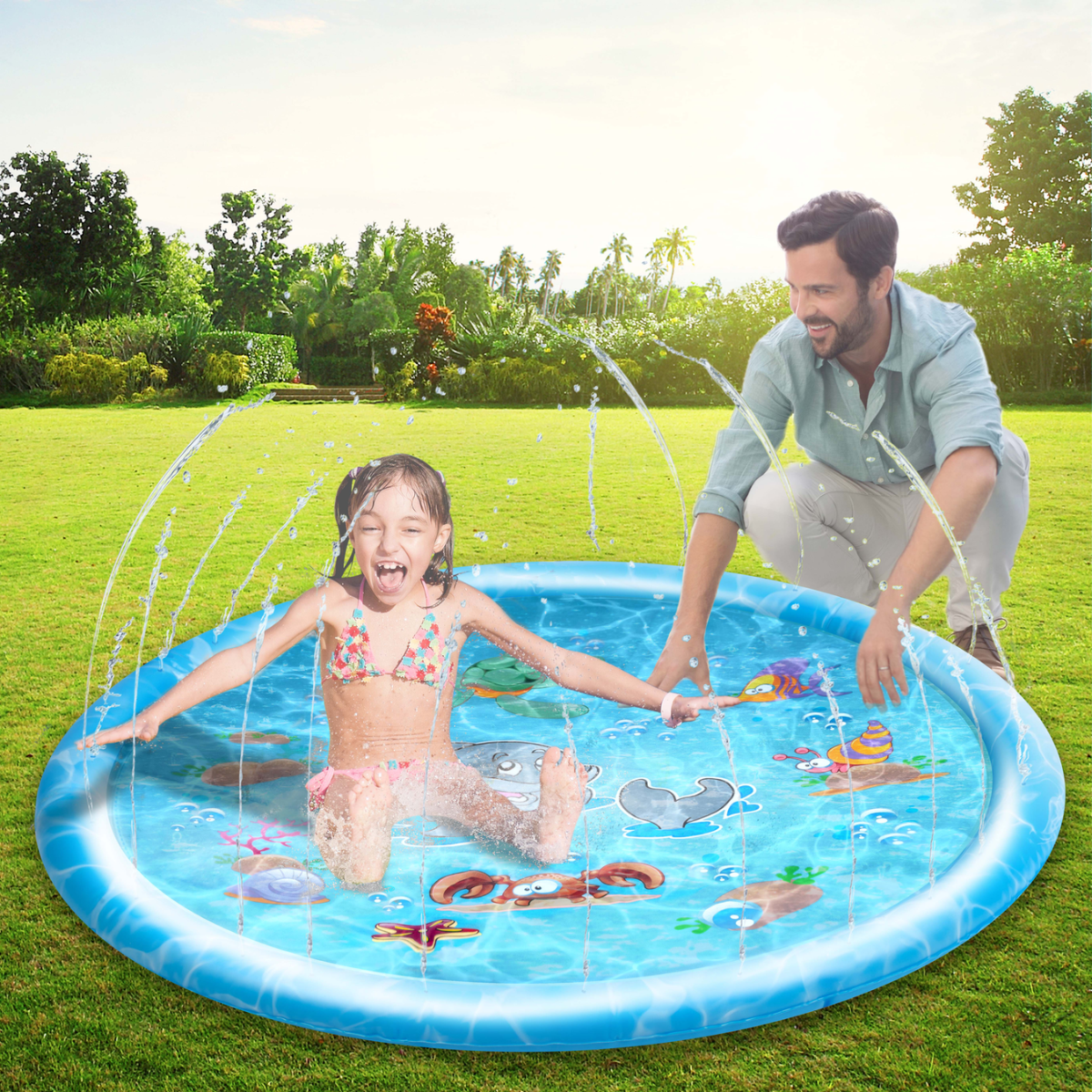 Creative Kids Waterspeelmat Ø100CM - maximondo