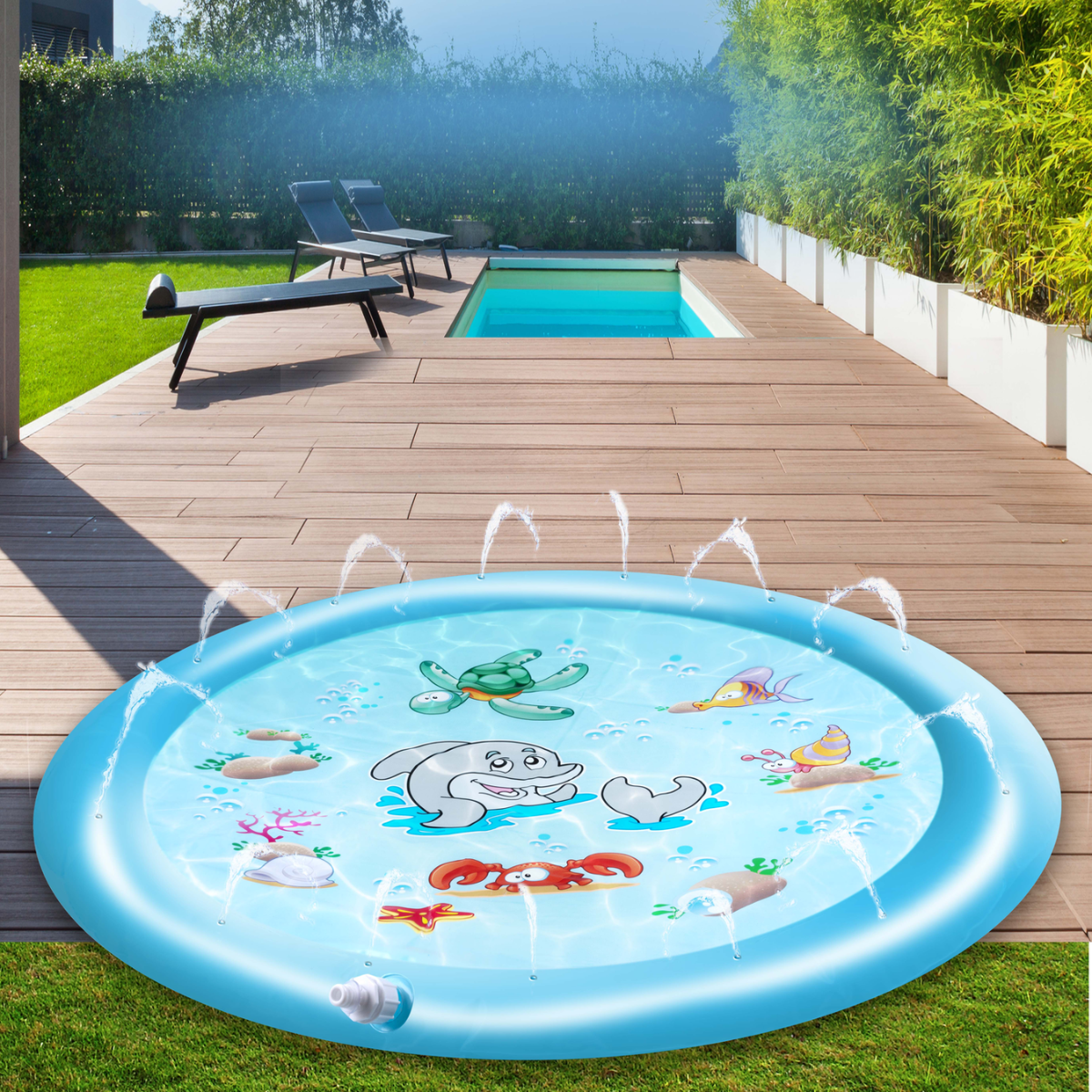 Creative Kids Waterspeelmat Ø100CM - maximondo