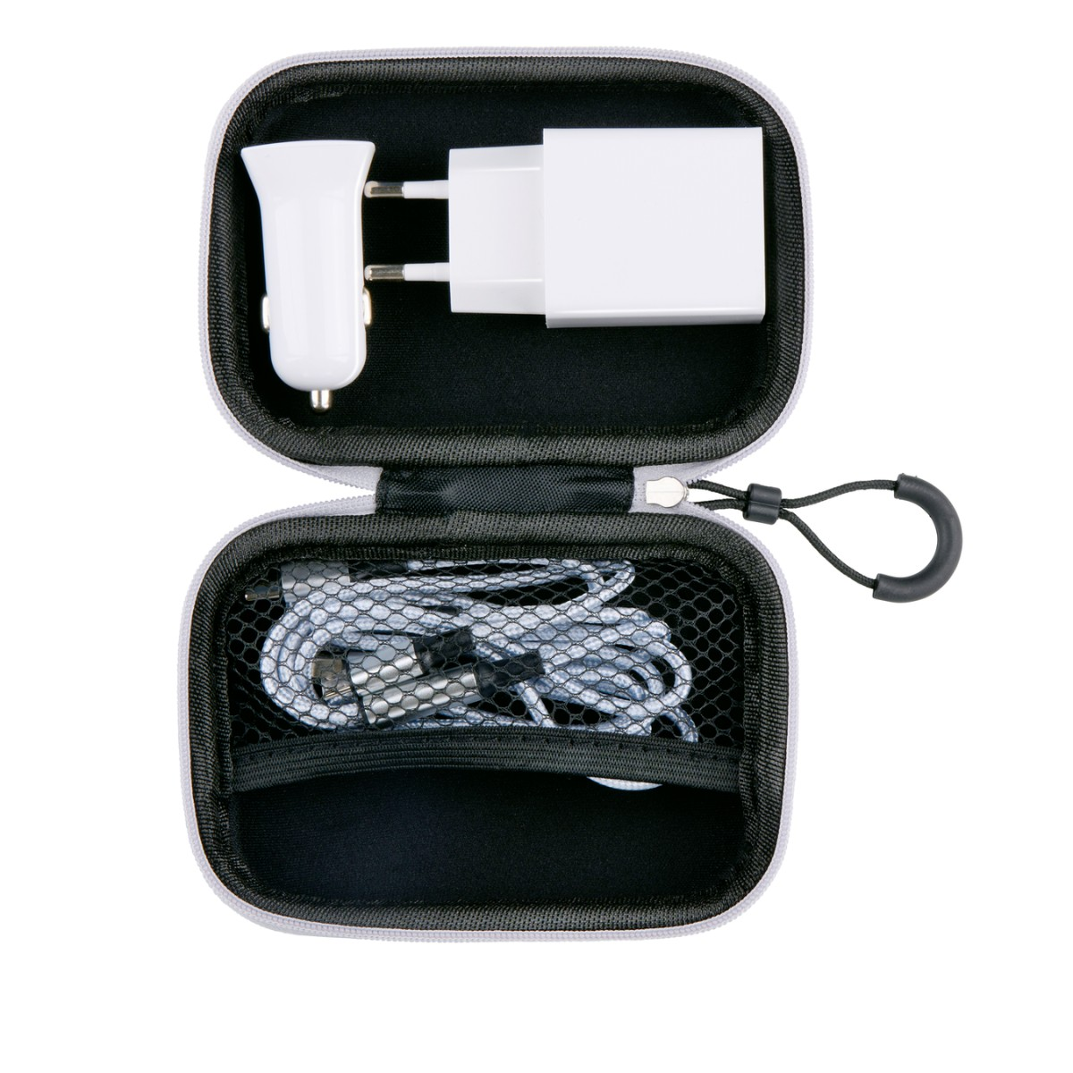 Grundig Reis Oplaadset - USB-C, USB-A & Lightning - maximondo