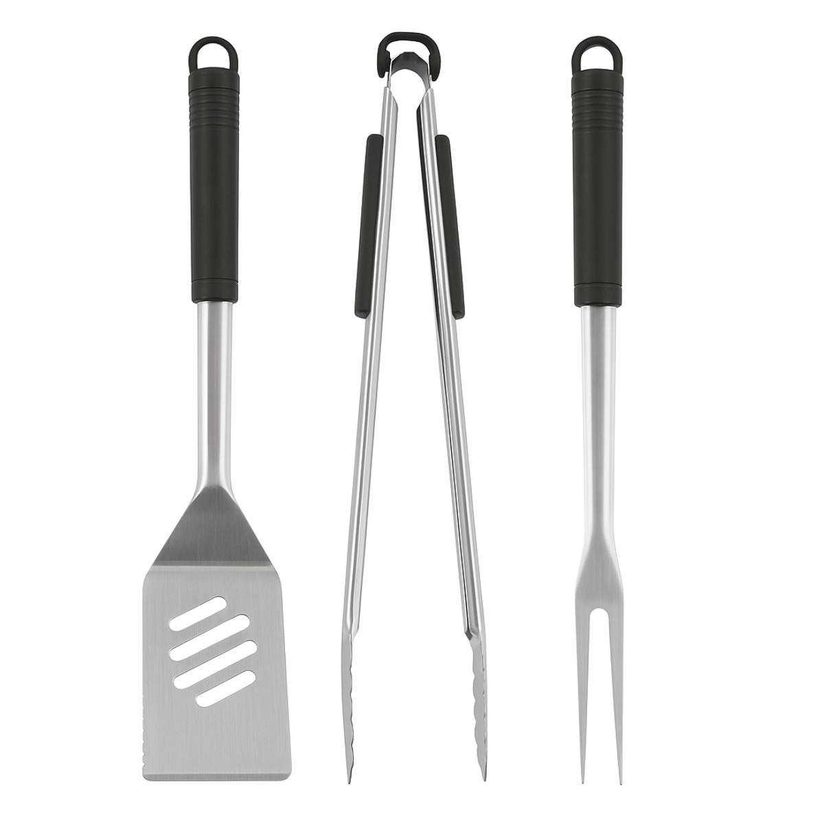 alpina BBQ Gereedschap – 6-Delige Set met BBQ Tang & Spatel - maximondo