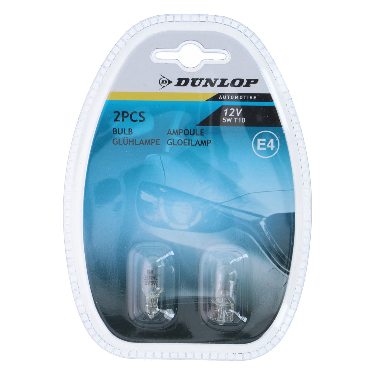Dunlop Autolamp 12V 5W T10 - maximondo