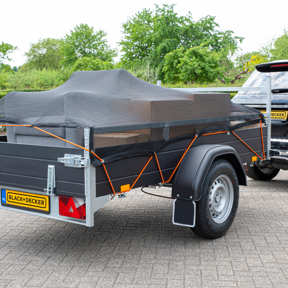 BLACK+DECKER Aanhangwagennet 2 x 3 M