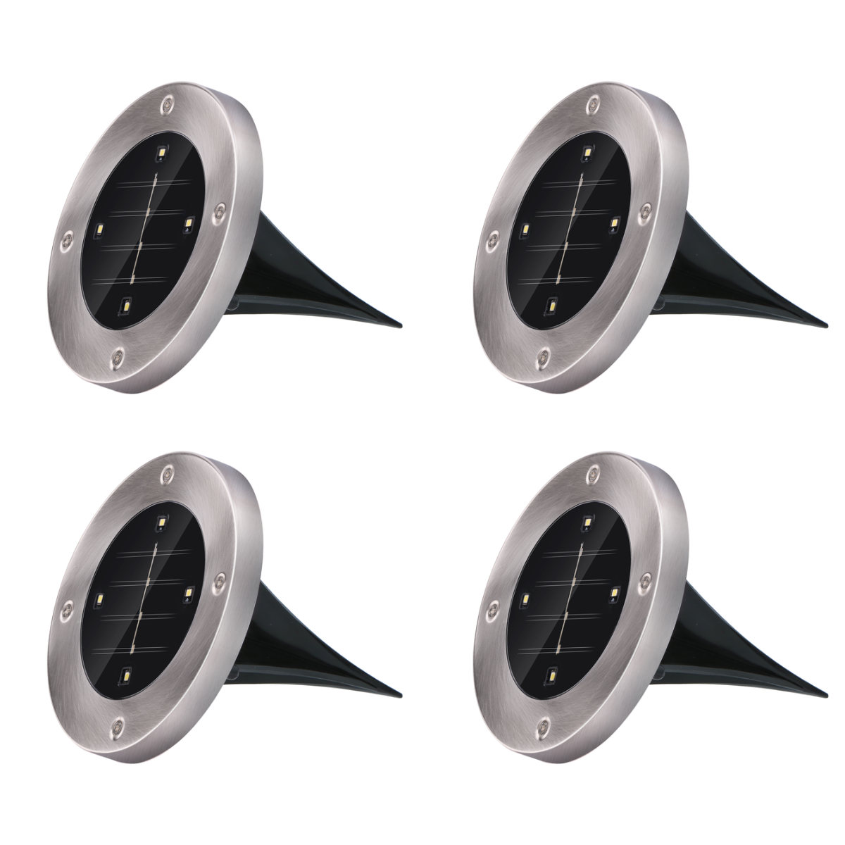 Grundig Solar Tuinverlichting Set van 4 - maximondo