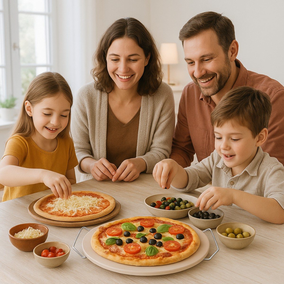 alpina Pizzasteen – Ø33 cm voor BBQ en Oven - maximondo