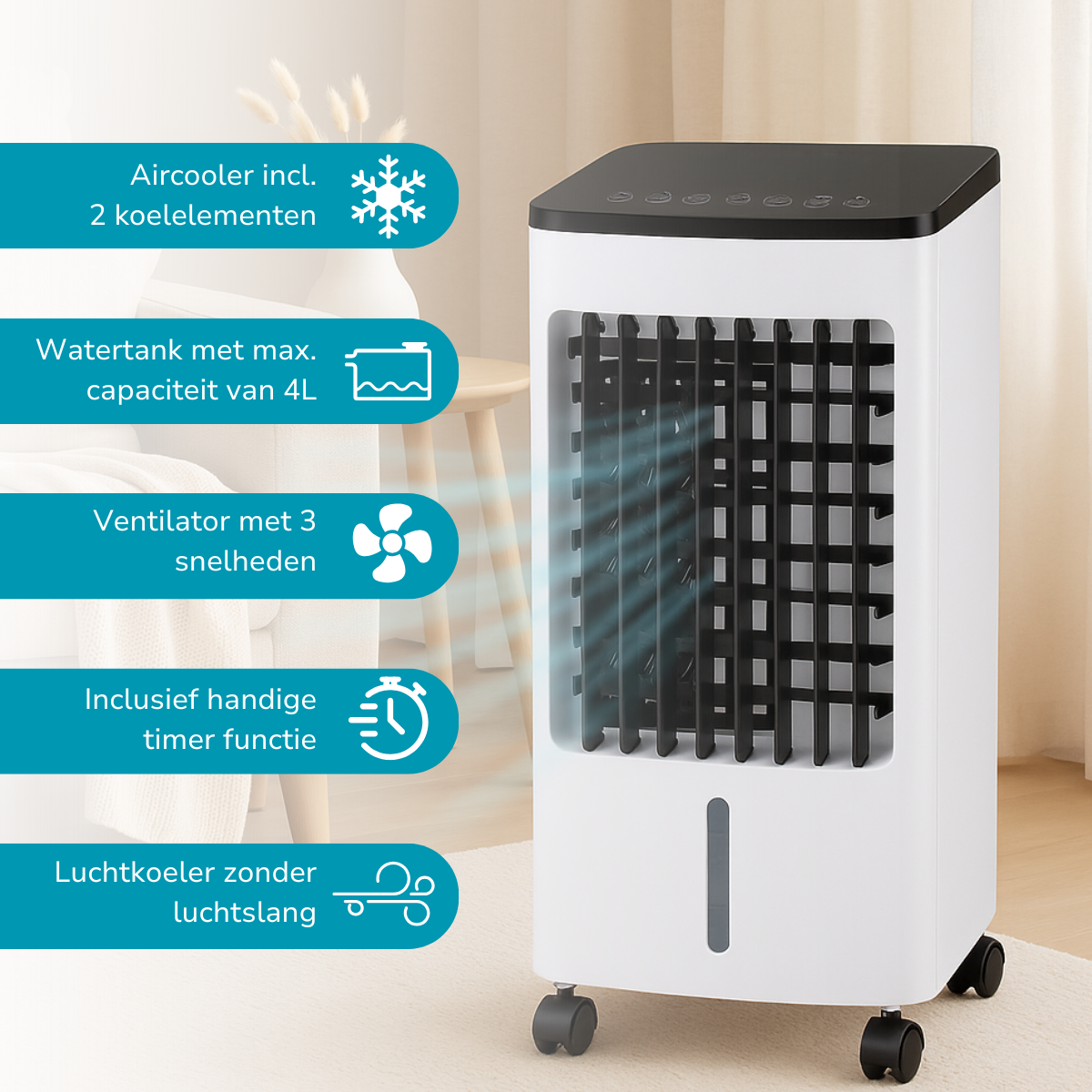 Lifetime Air Aircooler - Ventilator, Luchtkoeler
