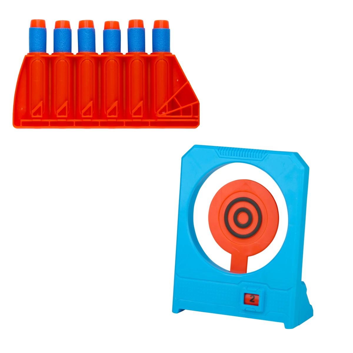 Eddy Toys Bullseye Doelspel - Dartpistool met Foam Darts - maximondo