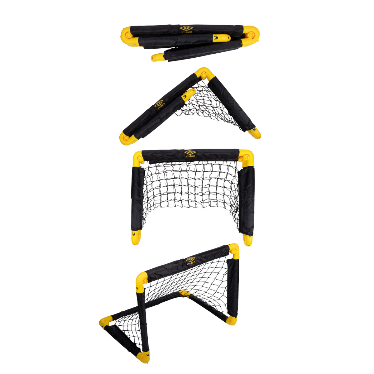 Umbro Voetbaldoel 50 x 44 x 44cm set van 2 - Opvouwbaar