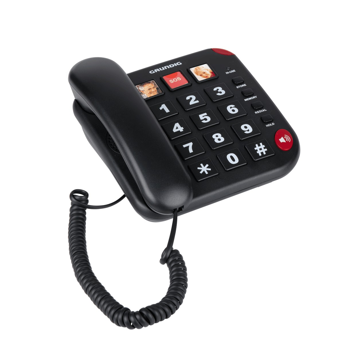 Grundig Senioren Telefoon met Grote Toetsen - maximondo
