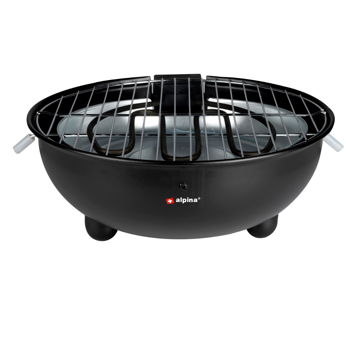 alpina Elektrische BBQ 1250W - Tafel Barbecue zonder Rook - maximondo