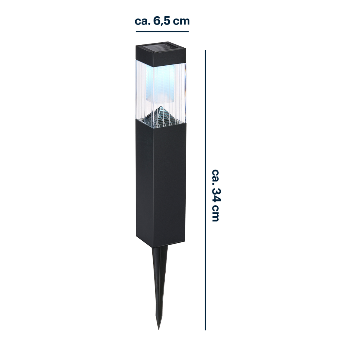 Grundig Solar Tuinverlichting 1 Stuk - Zonne Energie - maximondo