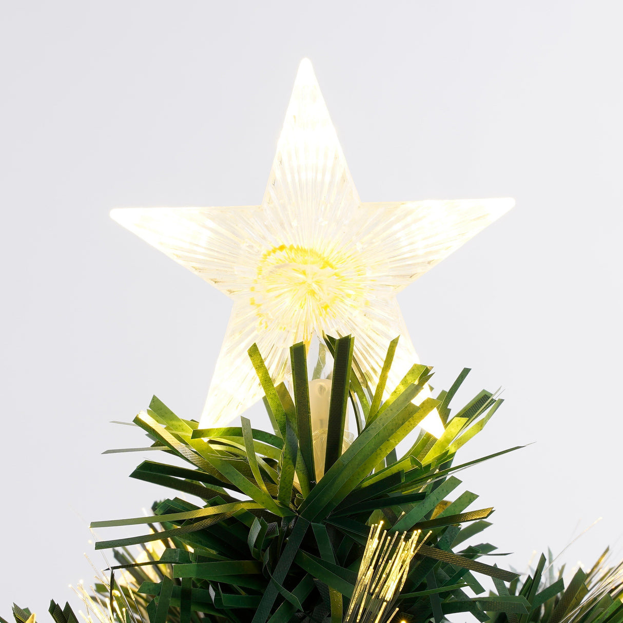 Luca Lighting Mercury boom fibre optic groen warm wit 185led 8 function controller - h150xd65cm - maximondo