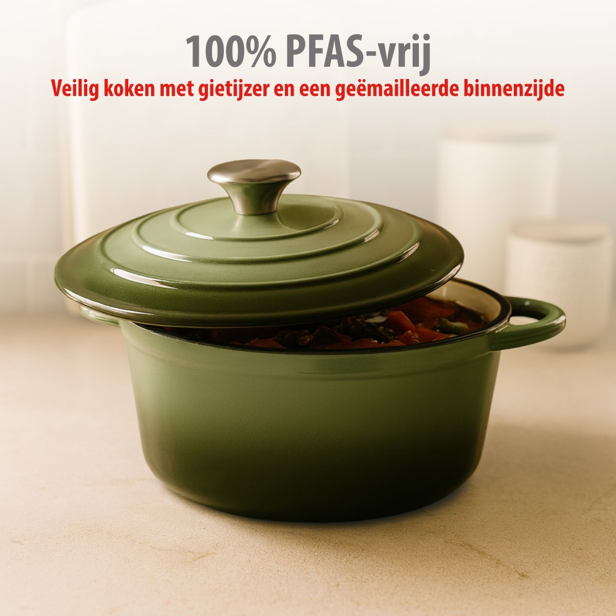 alpina Braadpan – Braadpan Inductie met Deksel 3,8 L Ø 24 cm - maximondo