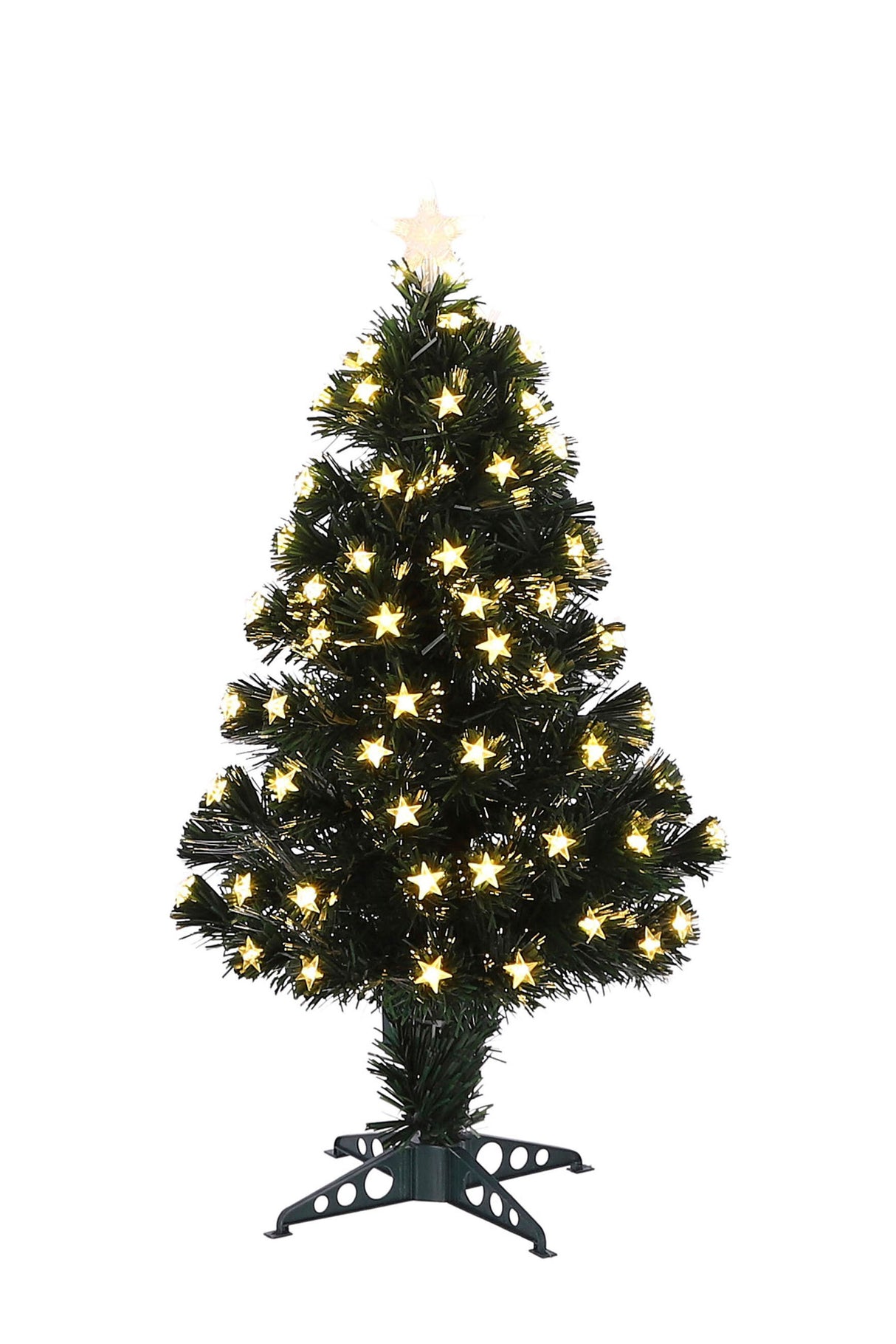 Luca Lighting Mercury boom fibre optic groen warm wit 95led 8 function controller - h90xd40cm - maximondo