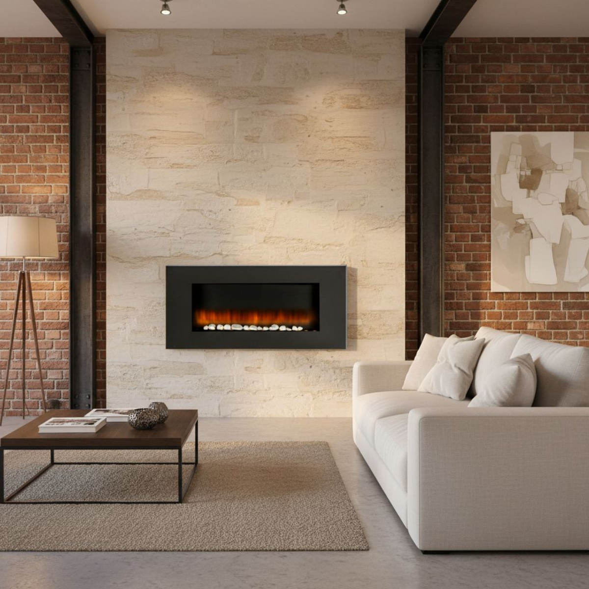 Classic Fire Sfeerhaard Elektrisch Vancouver 94 x 48 x 12 cm - maximondo