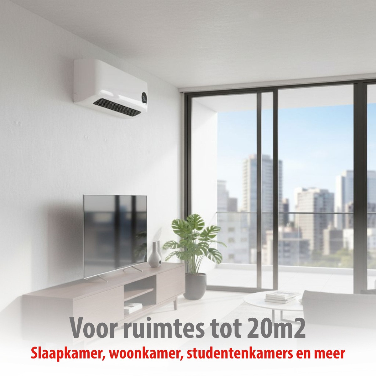 alpina wandverwarming en ventilator PTC keramisch 2000W