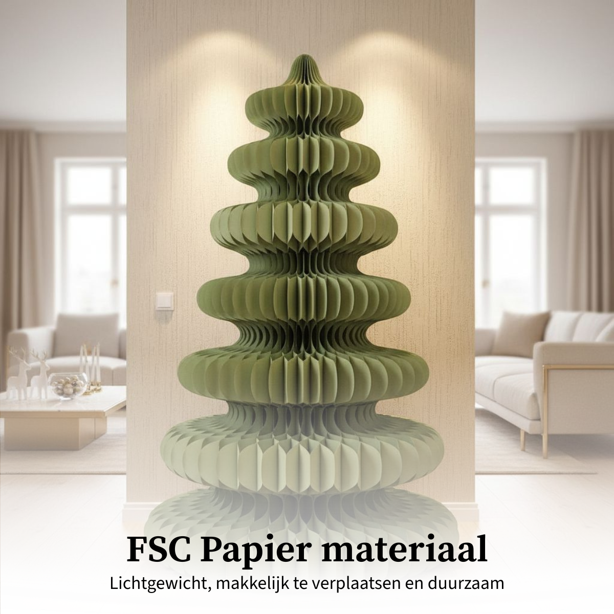Mica Decorations Decoratie kunstkerstboom - H212 x Ø148 cm - maximondo