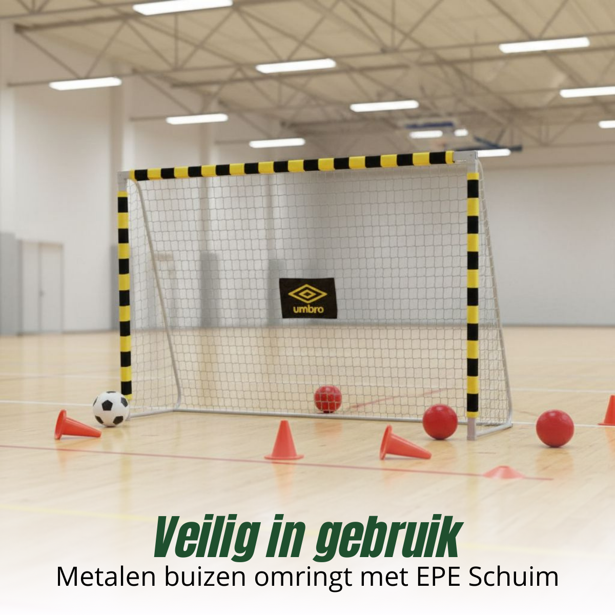 Umbro Voetbaldoel 300 x 200 x 90cm - maximondo