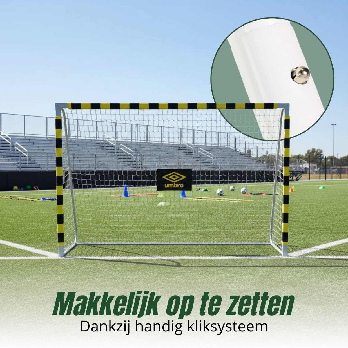 Umbro Voetbaldoel 300 x 200 x 90cm - maximondo