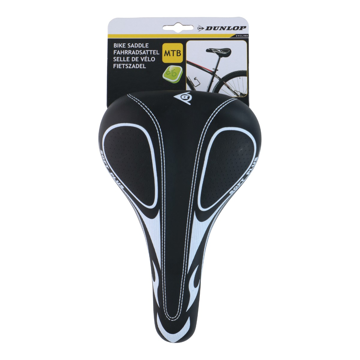 Dunlop Mountainbike Zadel - 27x16,5x9,6cm - maximondo