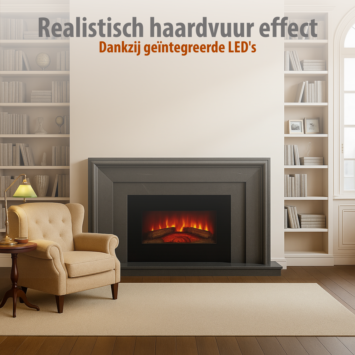 Classic Fire Sfeerhaard Elektrisch Memphis - Haard - maximondo