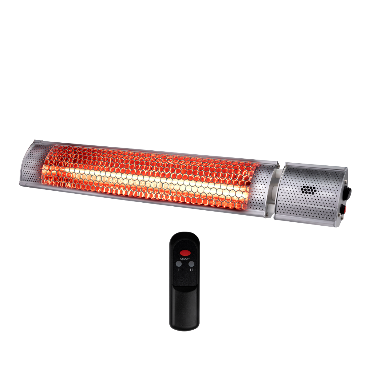 alpina Terrasverwarmer Infrarood Verwarming - Heater 2000W - maximondo