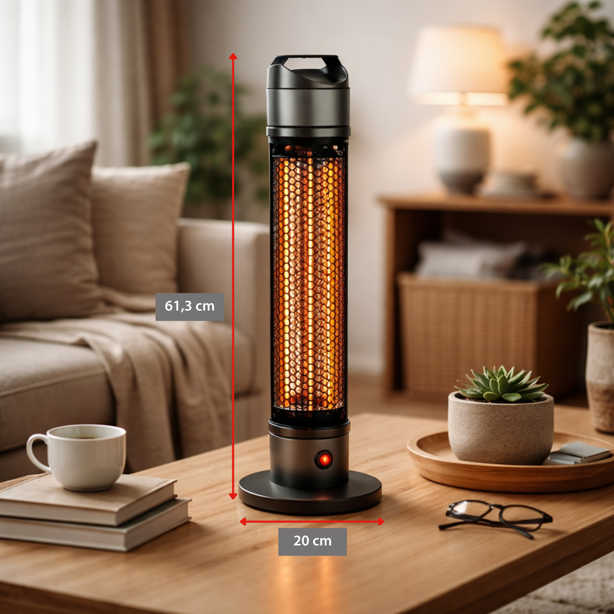 alpina Heater Terrasverwarmer Elektrisch - Infrarood - maximondo