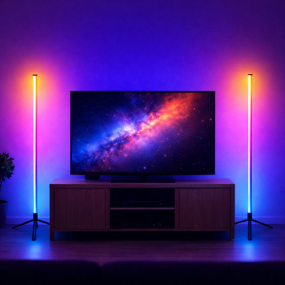 Grundig LED en RGB Vloerlamp 120cm - maximondo
