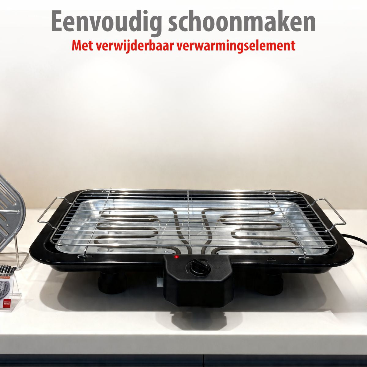 alpina Elektrische BBQ 2-In-1 2200W - Electrische BBQ - maximondo