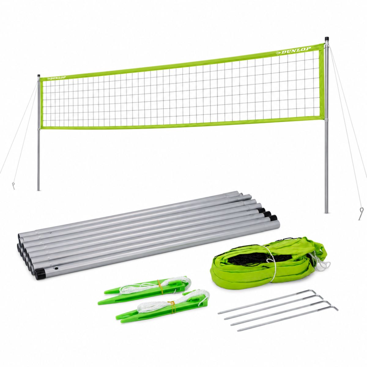 Dunlop Sportnet 609x220 CM Groen/Zwart - maximondo
