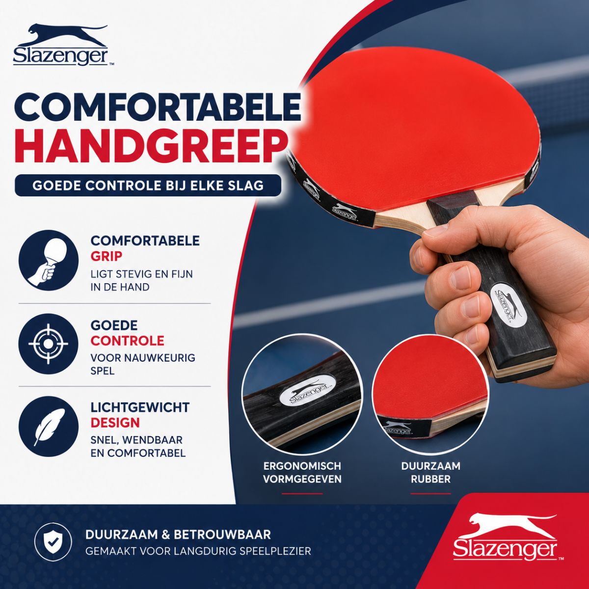 Slazenger Tafeltennis Set 6-Delig - maximondo