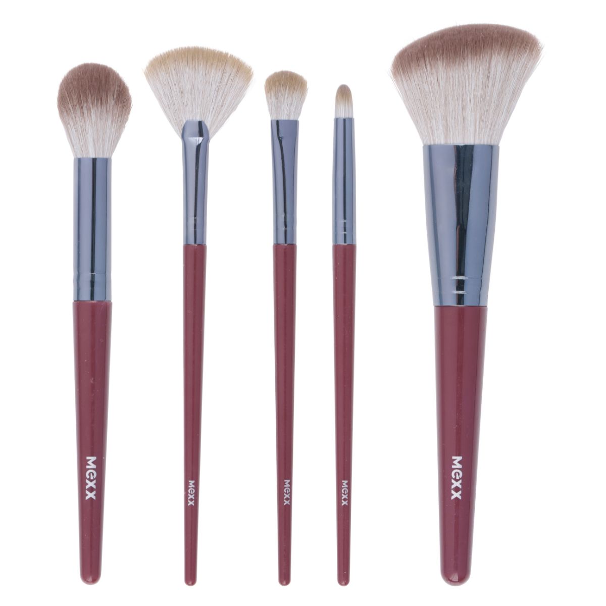 MEXX Make-up Kwastenset 5-delig Bordeaux