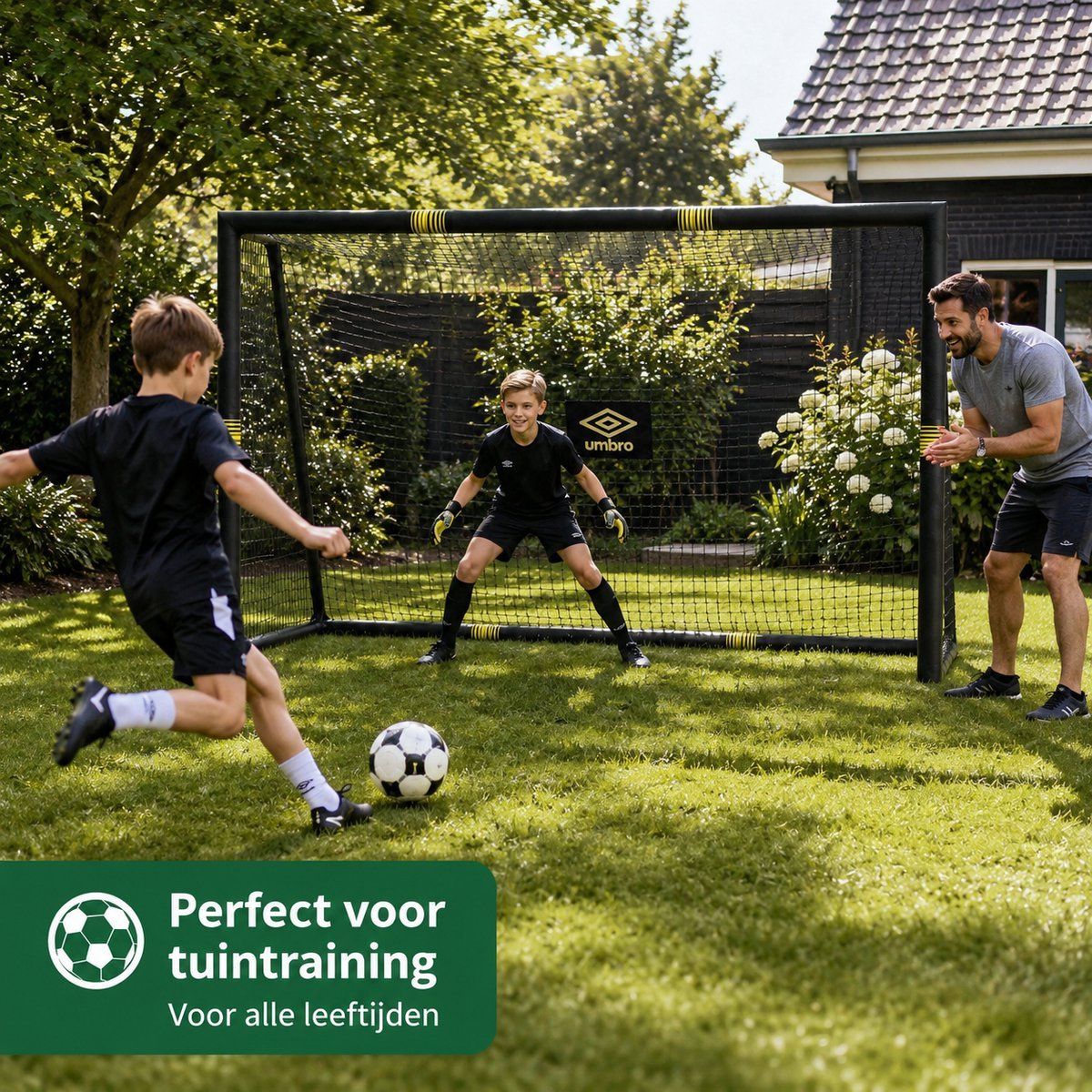 Umbro Voetbaldoel 300 x 200 x 120cm - maximondo