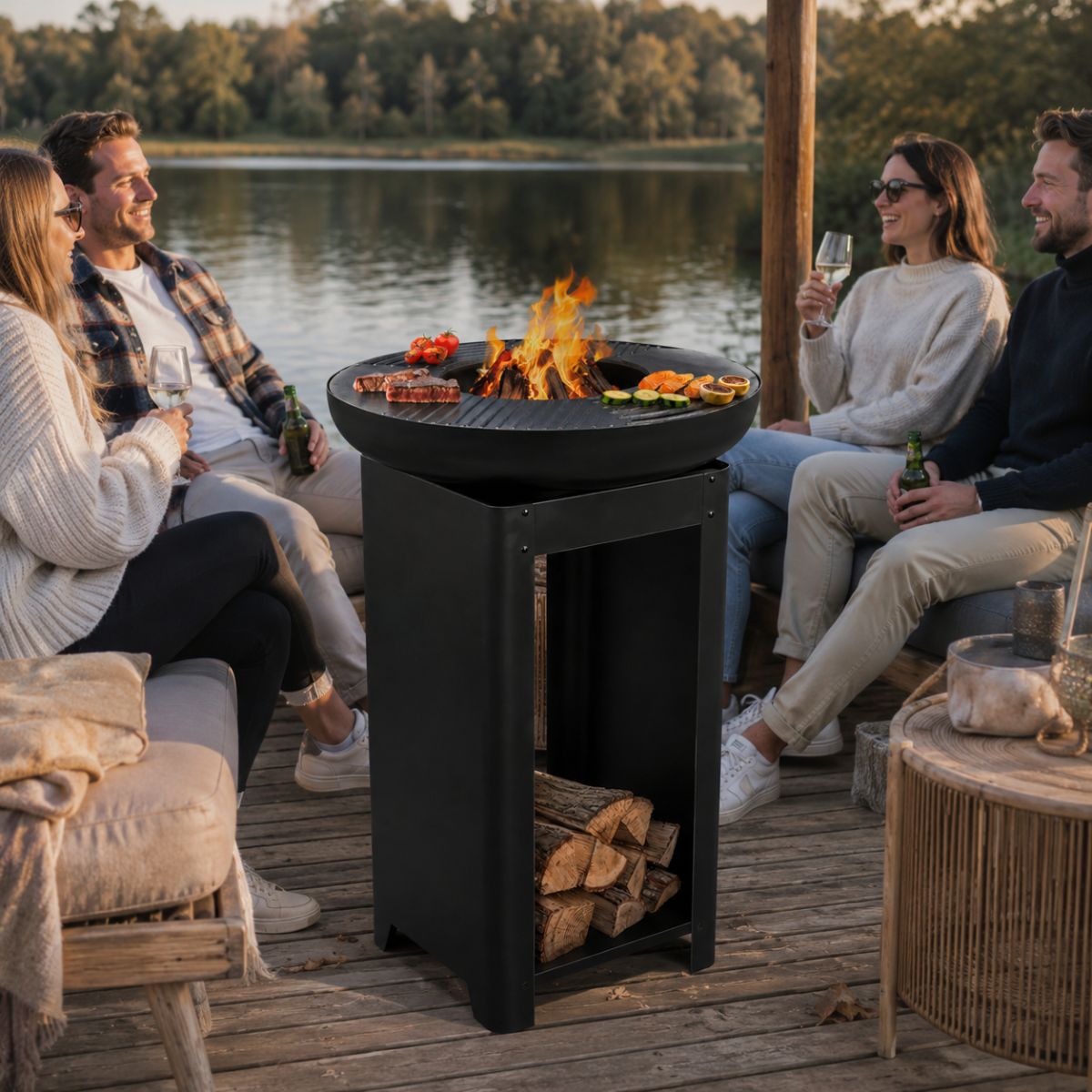 BBQ Collection 3in-1 Vuurkorf - maximondo