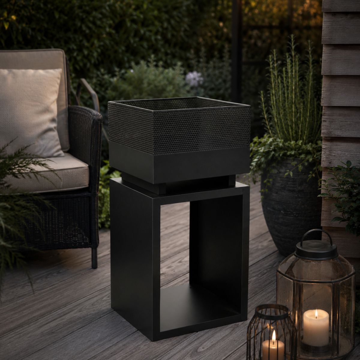 BBQ Collection Vuurkorf 39x39x85 cm - maximondo