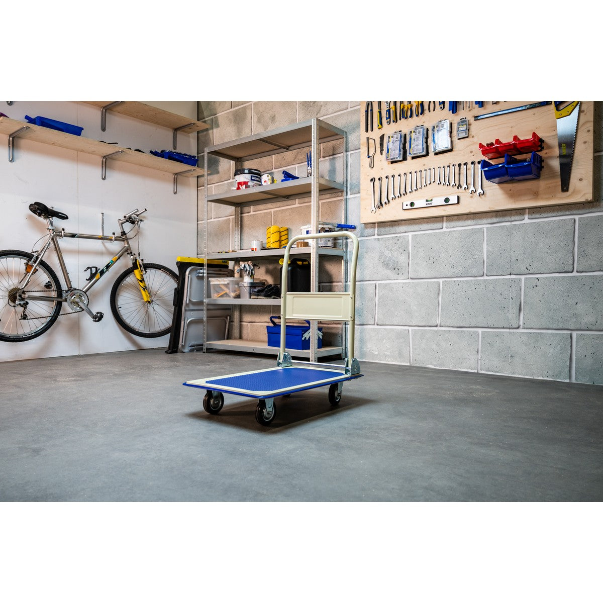 Kinzo Platformwagen – Inklapbare Transportwagen – Max. 150kg - maximondo
