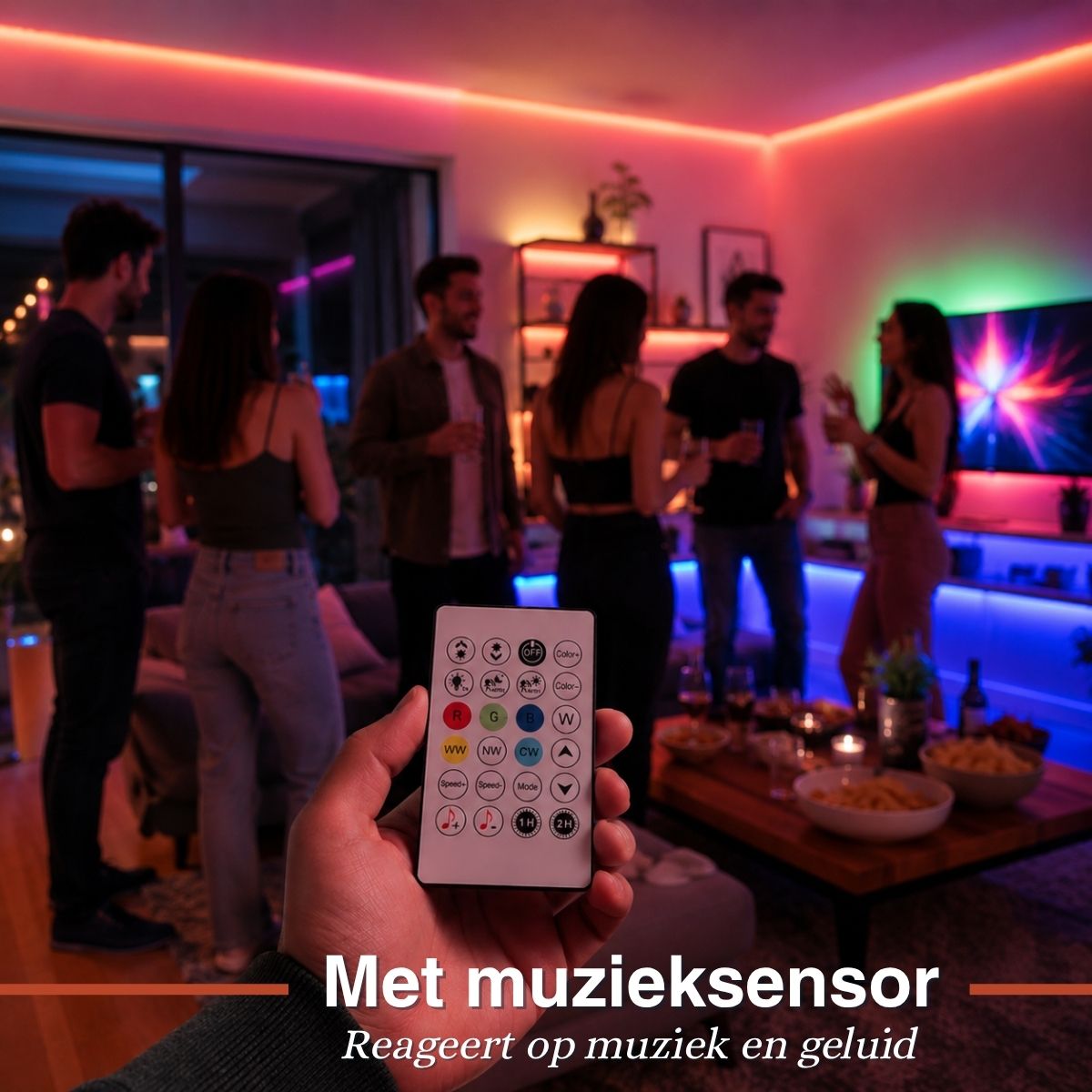 Grundig Ledstrip 5 Meter met Afstandsbediening