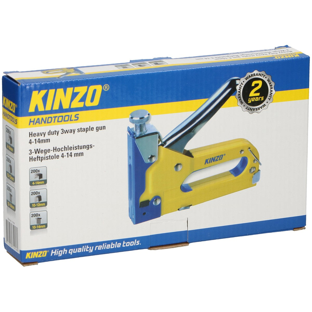 Kinzo tacker 3weg 4-14mm - maximondo
