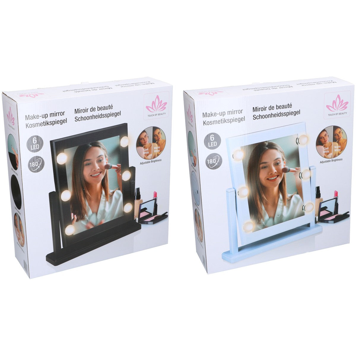 Touch of Beauty Cosmeticaspiegel - maximondo