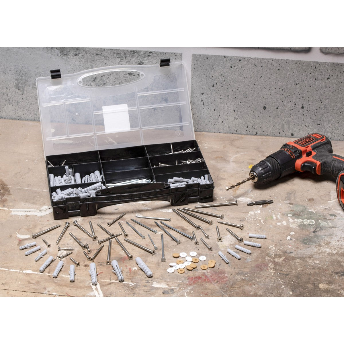 BLACK+DECKER Spijkers set - maximondo