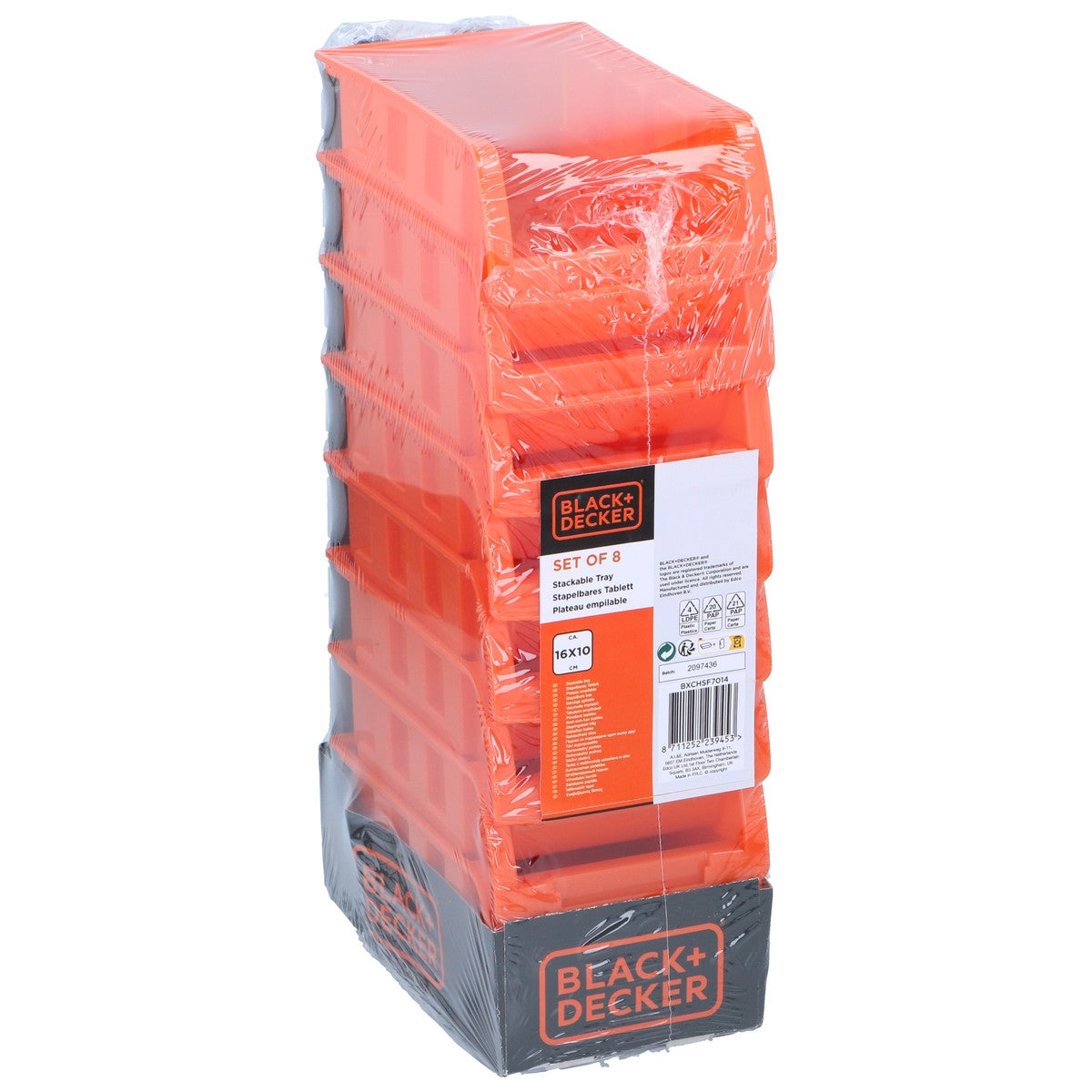 BLACK+DECKER 8 Voorraadschalen - maximondo