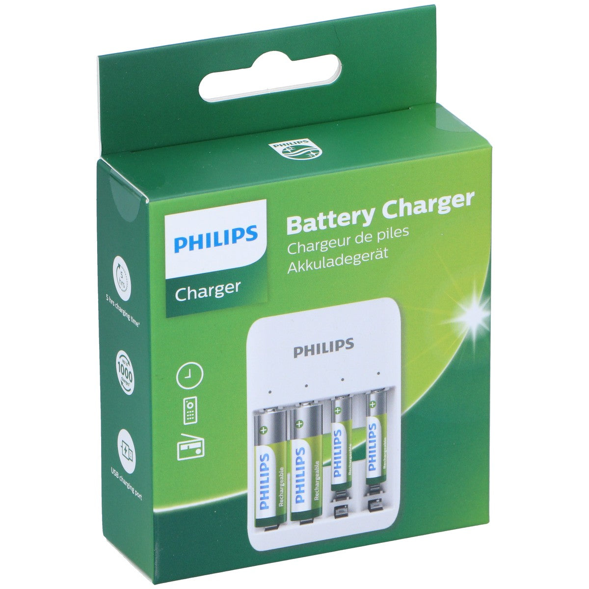 Philips Batterijlader USB - maximondo