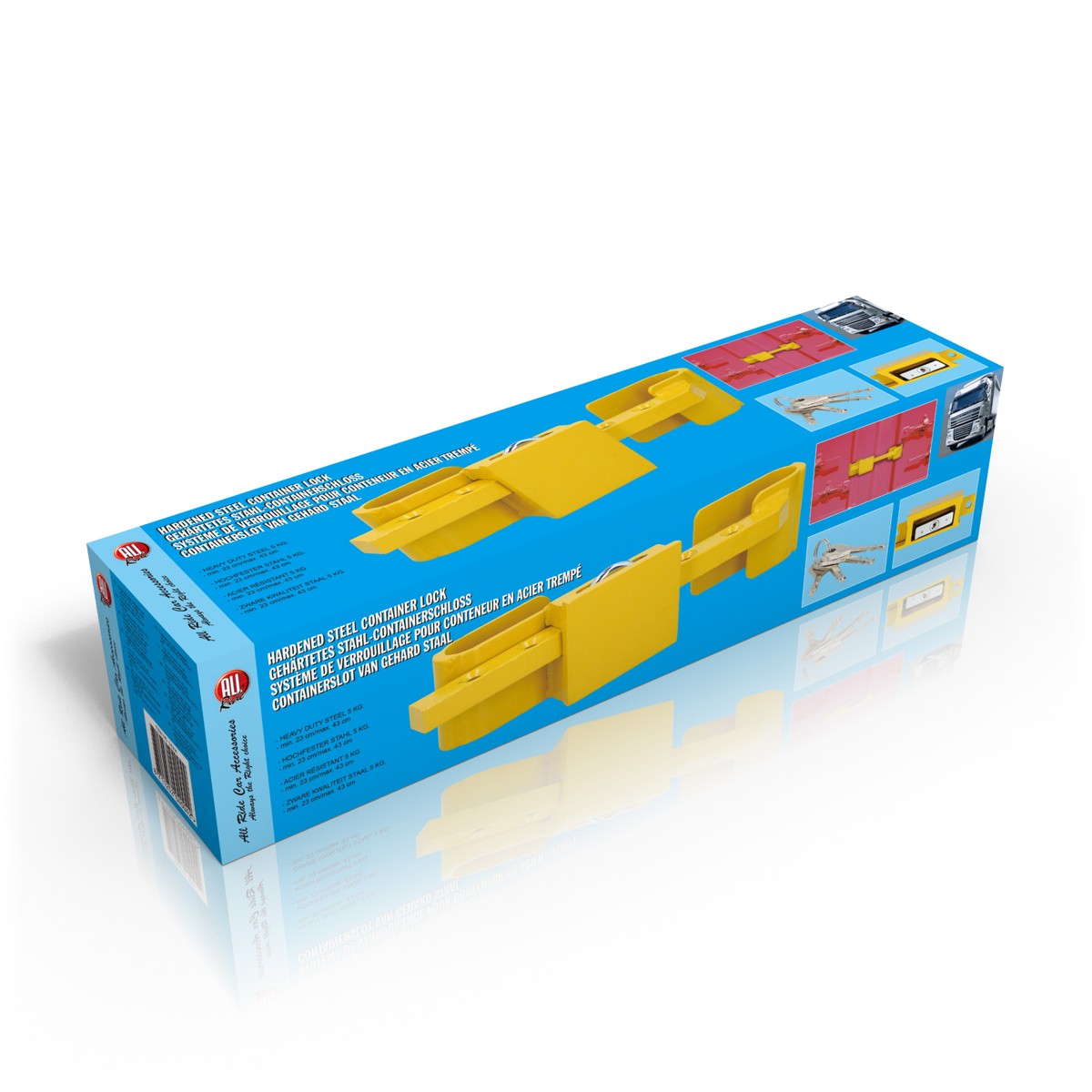 All Ride Containerslot - Trailerslot Verstelbaar 23 - 43 cm