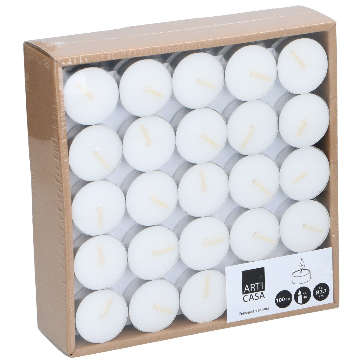 Arti Casa 100 Waxinelichtjes - maximondo